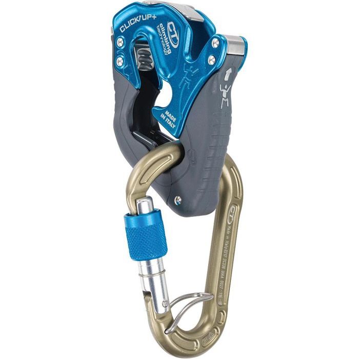 Click-Up Plus Belay Device with HMS